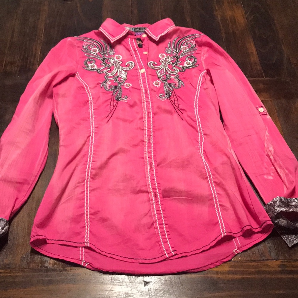 Western button down shirt